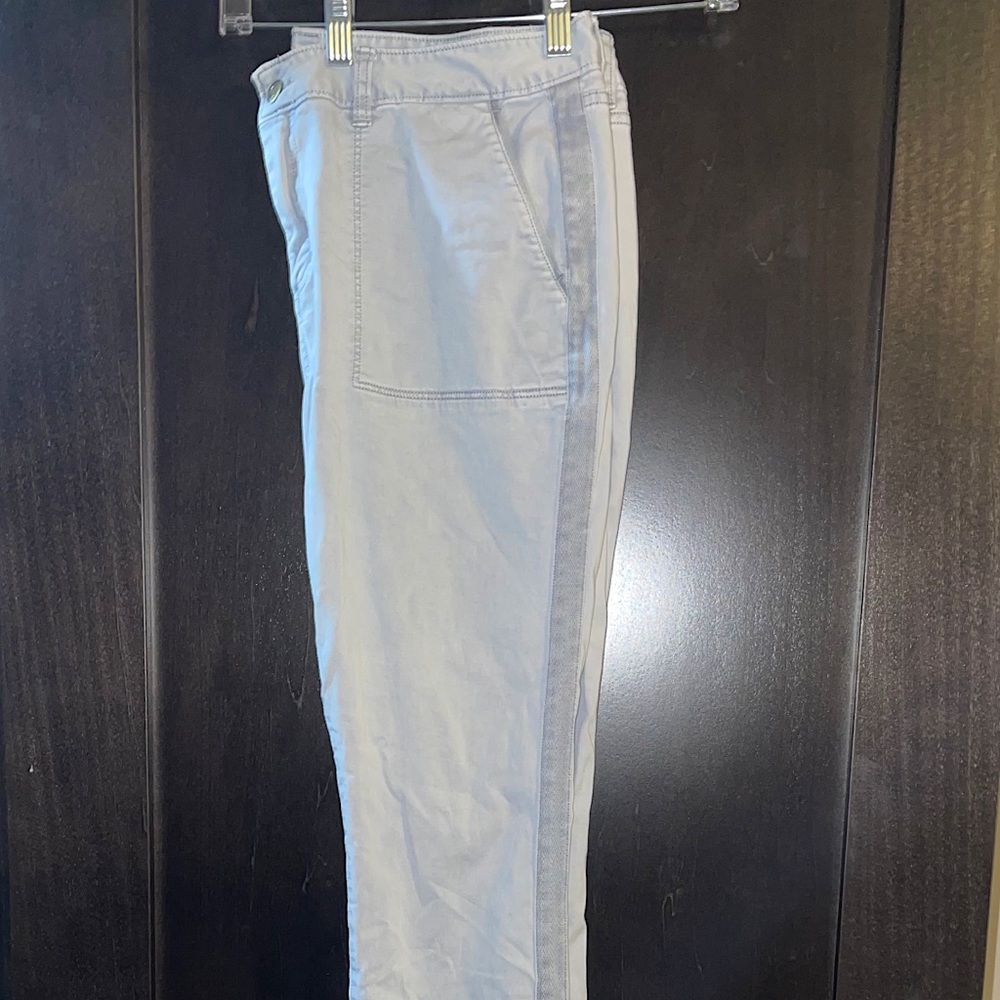 Grey Skinny Jean with Zipper Detail